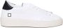 D.a.t.e. Witte Sneakers met Logo en Katoenen Veters White Heren - Thumbnail 1