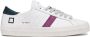 D.a.t.e. Witte leren sneakers met gebarsten details White Dames - Thumbnail 1