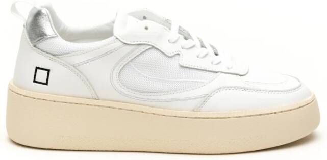 D.a.t.e. Witte Sneakers Step Floor Dragon White Dames