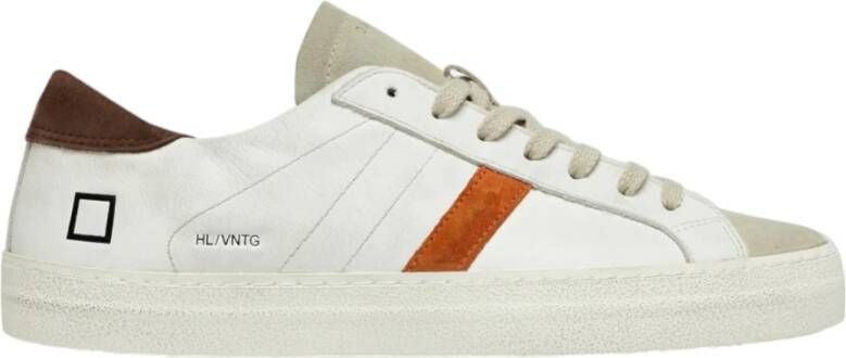 D.a.t.e. Witte Sneakers voor een stijlvolle look White Heren