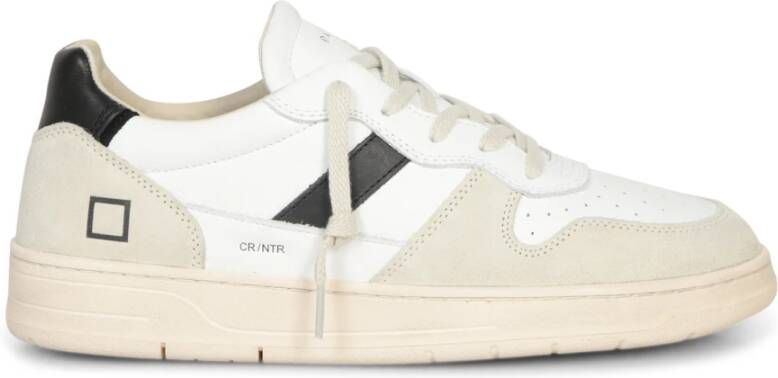 D.a.t.e. Witte Sneakers voor Mannen Stijlvol Multicolor Heren