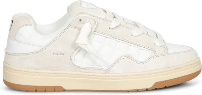 D.a.t.e. Witte Sneakers voor Stijlvolle Mannen White Heren