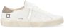 D.a.t.e. Witte Suède Lage Hill Sneakers White Heren - Thumbnail 1