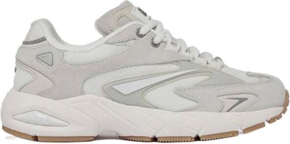 D.a.t.e. Witte Technische Stoffen Sneakers White Heren