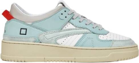 D.a.t.e. Witte Torneo Date Sneakers Multicolor Dames