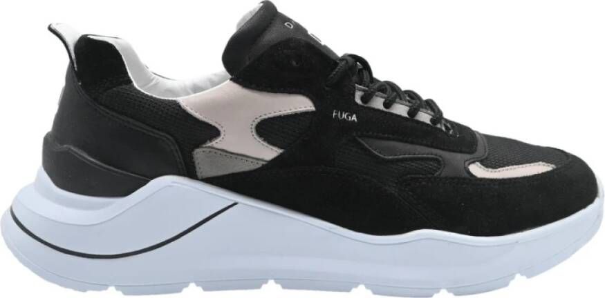 D.a.t.e. Zwart-Grijs Workshop Sneakers Black Heren