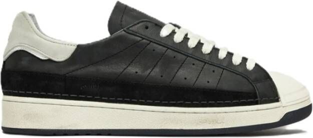 D.a.t.e. Zwarte Gebruikte Base Sneakers Black Heren