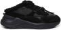 D.a.t.e. Zwarte Mesh Suède Sneakers Rubberen Zool Black Dames - Thumbnail 1