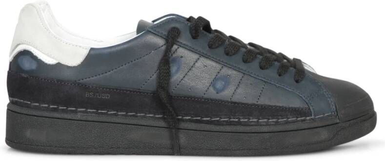 D.a.t.e. Zwarte Sneakers voor Heren Stijlvol Black Heren