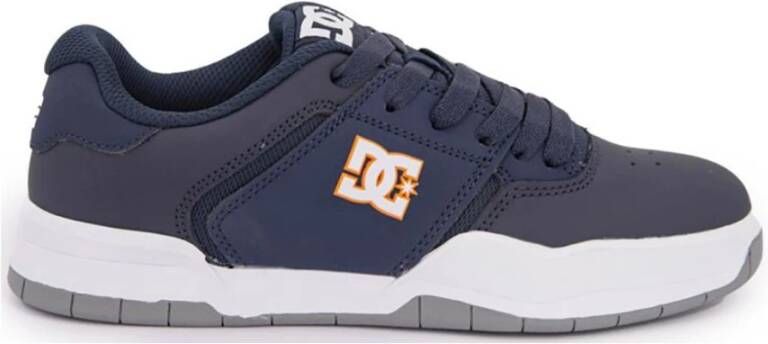 DC Shoes Blauwe Leren Sneakers Central Model Blue Heren