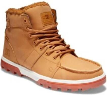 DC Shoes Heren Leren Laarzen Brown Heren