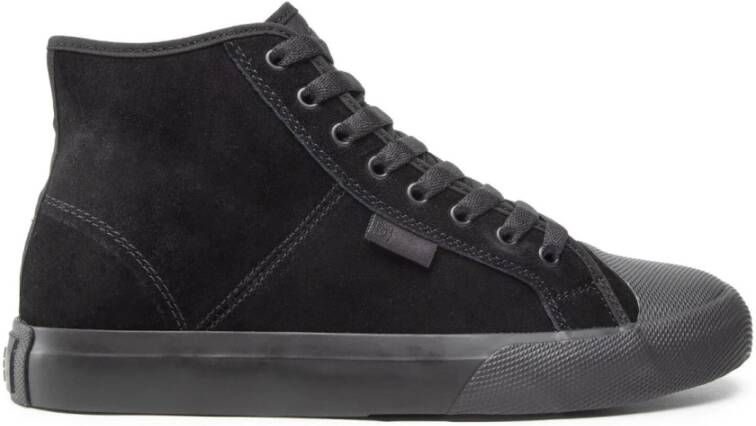 DC Shoes Hoge Top Leren Sneakers Black Heren