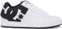 DC Shoes Leren Sneakers met Mesh Tong White Heren - Thumbnail 2