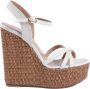 Dee Ocleppo Bandplateausandalen Beige Dames - Thumbnail 1