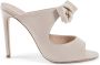 Dee Ocleppo Bow Embellished High Heel Mule Beige Dames - Thumbnail 1