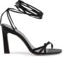 Dee Ocleppo Enkel Lace-Up High Heel Sandal Black Dames - Thumbnail 1