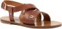 Dee Ocleppo Gespband Leren Sandalen Brown Dames - Thumbnail 1