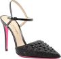 Dee Ocleppo Glitter Enkelband Pomp Black Dames - Thumbnail 1