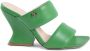 Dee Ocleppo Groene Square-Toed Marty Sandalen Green Dames - Thumbnail 1