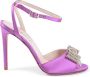 Dee Ocleppo Kristal Strik Sandaal Purple Dames - Thumbnail 1