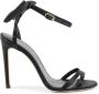 Dee Ocleppo Romantische Bow Satin Sandal Black Dames - Thumbnail 1