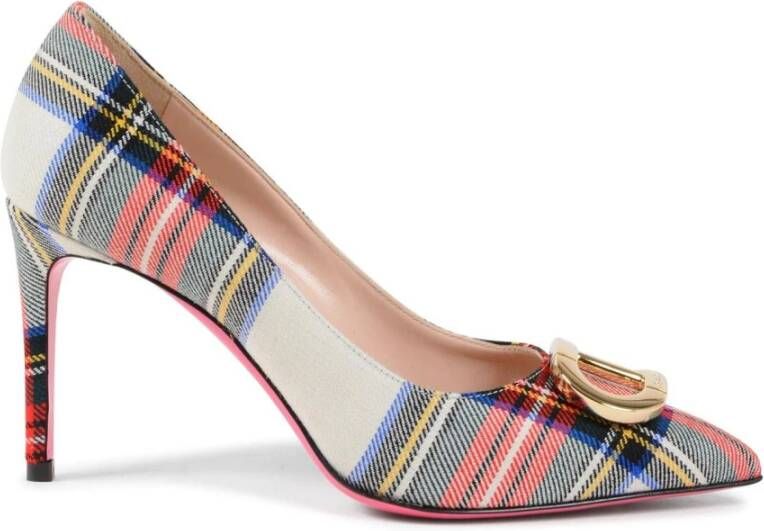 Dee Ocleppo Stijlvolle Kilt Pump voor Kantoorfeest Multicolor Dames