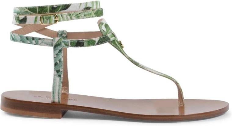 Dee Ocleppo Tropische Print Capri Sandalen Multicolor Dames