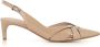 DEL Carlo Beige puntige neus pumps Beige Dames - Thumbnail 1