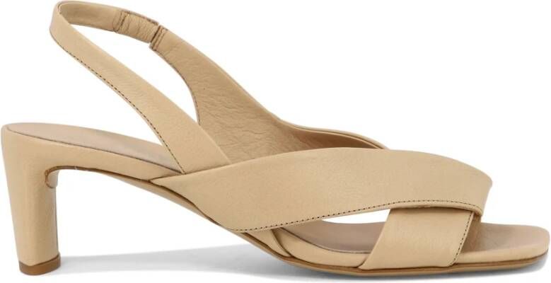 DEL Carlo High Heel Sandals Beige Dames