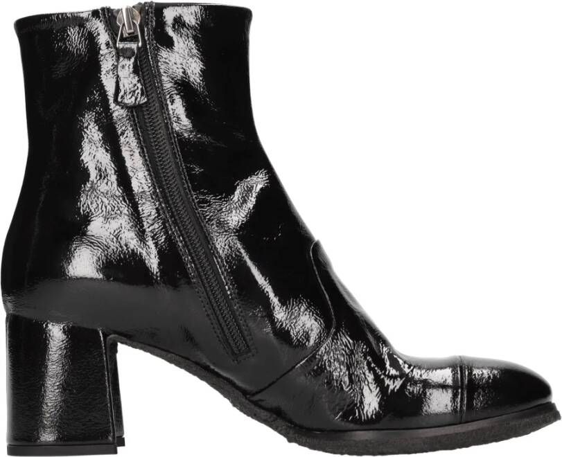 DEL Carlo Laarzen Zwart Black Dames