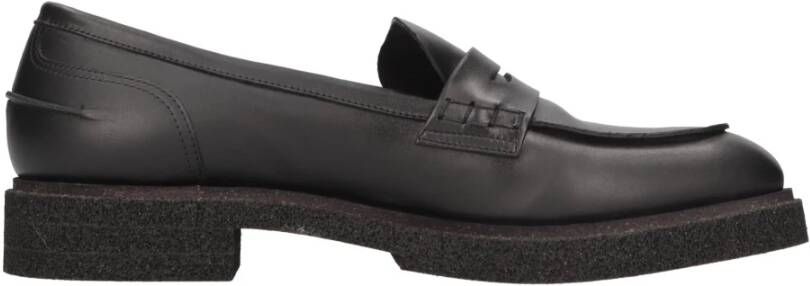 DEL Carlo Platte schoenen Zwart Black Dames