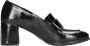 DEL Carlo Platte schoenen Zwart Black Dames - Thumbnail 1