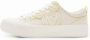 Desigual Witte stoffen sneakers voor vrouwen White Dames - Thumbnail 2