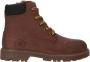 Develab 41073 Veterboots Laarzen Met Veters Jongens Cognac - Thumbnail 3