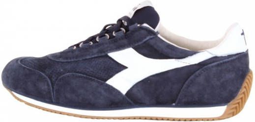 Diadora Stijlvolle Suede Sneakers Blue Heren