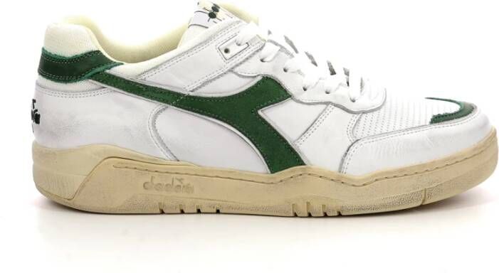 Diadora B.560 Gebruikt Lage Sneakers White Heren