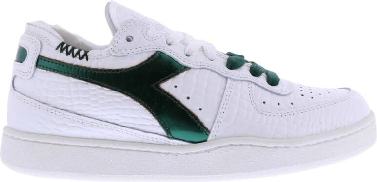 Diadora Basket Cut Cocco Dames Sneakers White Dames