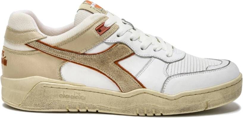 Diadora Heren Schoenen Stijlvolle Sneakers White Heren