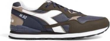 Diadora Herfst Winter Heren Sneakers Stof Samenstelling 3cm Hak Multicolor Heren