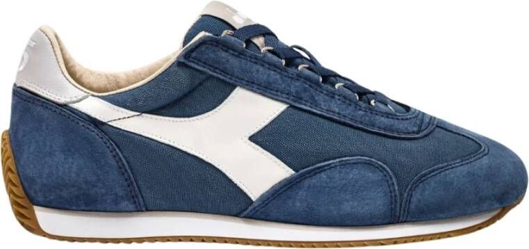 Diadora Canvas Stone Wash Sneakers Blue Heren