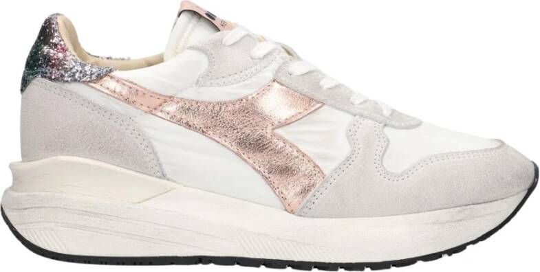 Diadora Sneakers Lage sneakers Canvas Venus iris dirty Glitter Wit combi