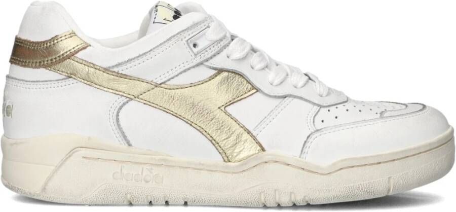 DIADORA HERITAGE Lage Sneakers Dames B.560 Laminated Wn Maat: 39 Materiaal: Leer Kleur: Wit