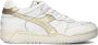 DIADORA HERITAGE Lage Sneakers Dames B.560 Laminated Wn Maat: 39 Materiaal: Leer Kleur: Wit - Thumbnail 1