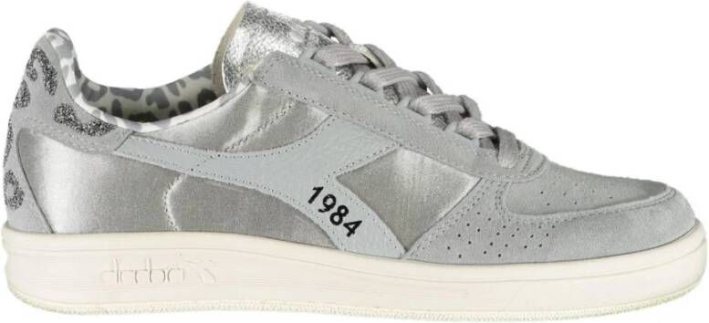 Diadora Gray Fabric Sneaker Grijs Dames