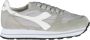 Diadora Sportieve Grijze Vetersneakers met Contrastdetails Gray Dames - Thumbnail 2