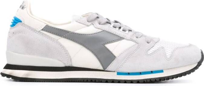 Diadora Grijze Exodus Nylon Sneakers Gray Heren