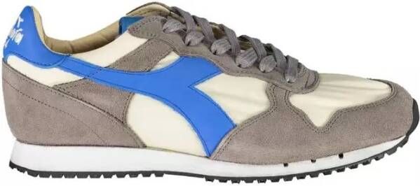 Diadora Grijze Leren Blend Stijlvolle Sneakers Gray Dames