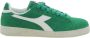 Diadora Groene Low Suede Wax Sneakers Green Dames - Thumbnail 1