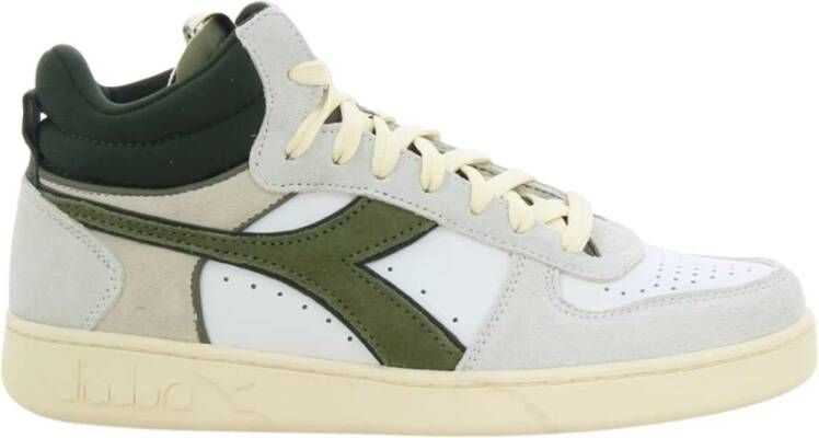 Diadora Groene Magic Basket Damesschoenen Multicolor Dames