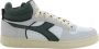 Diadora Groene Magic Basket M Sneakers White Heren - Thumbnail 1